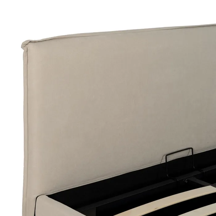 Pat cu depozitare modern|Mobilier dormitor textil [3]