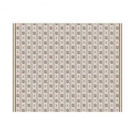 Patura shabby chic bumbac|Paturi vintage maro si bej [3]