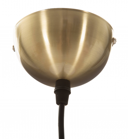 Pendul Glamy, fier/sticla, auriu/alb - creativdeco.ro [3]