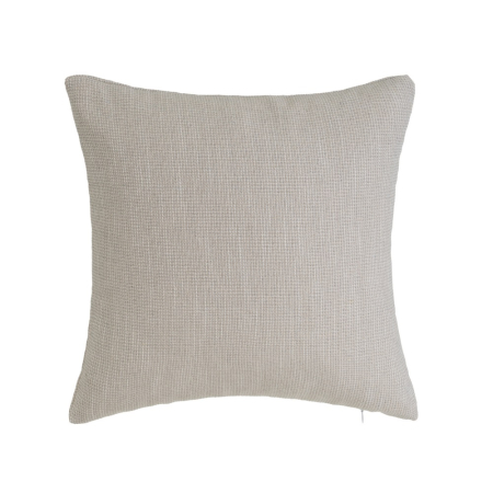 Perne Decorative in Stil Rustic - Pernă cu model în carouri din poliester gri 45x45 cm