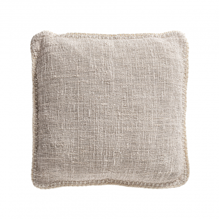 Perne Decorative - Perna decorativa bumbac alb antic provensal|Perne rafinate de calitate