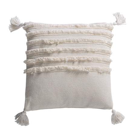 Provensal - Perna decorativa bumbac alb provensal|Perne elegante de calitate