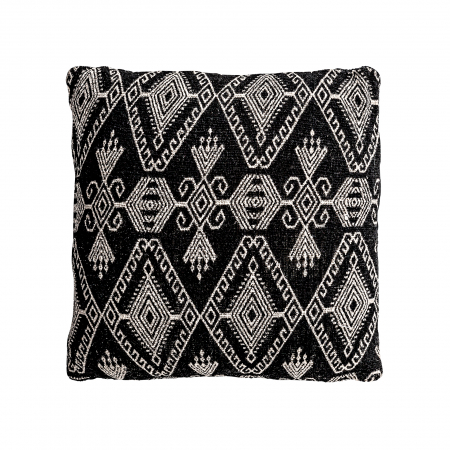 Textile - Perna decorativa provensala|Perne alb si negru elegante