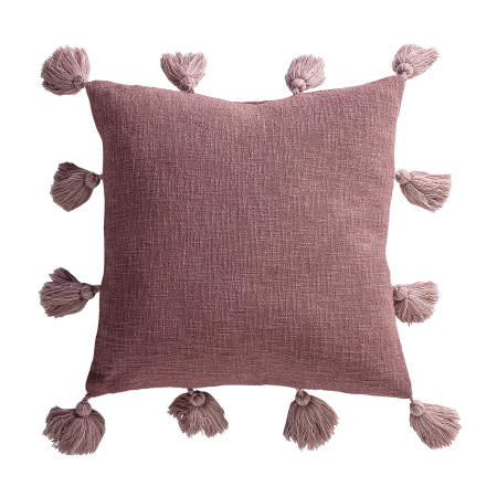 Textile - Perna decorativa bumbac roz|Textile clasice elegante