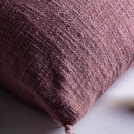 Perna decorativa bumbac roz|Textile clasice elegante [2]