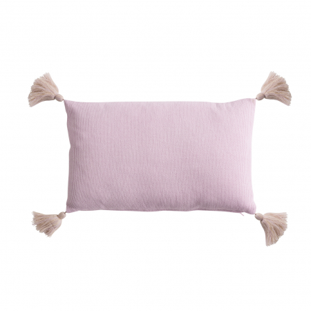Textile - Perna decorativa bumbac roz|Textile shabby chic