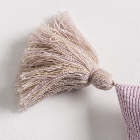 Perna decorativa bumbac roz|Textile shabby chic [2]