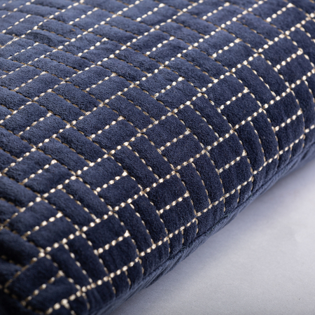 Perna decorativa catifea albastra|Perne decorative clasice [2]