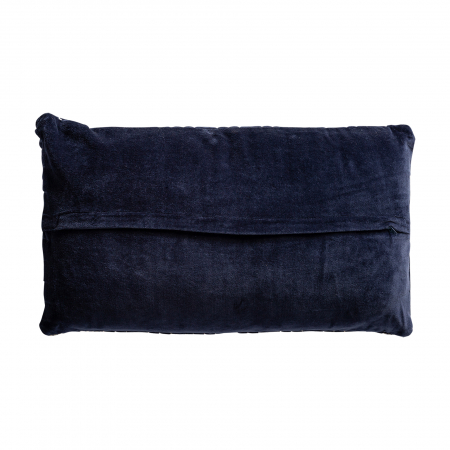 Perna decorativa catifea albastra|Perne decorative clasice [1]