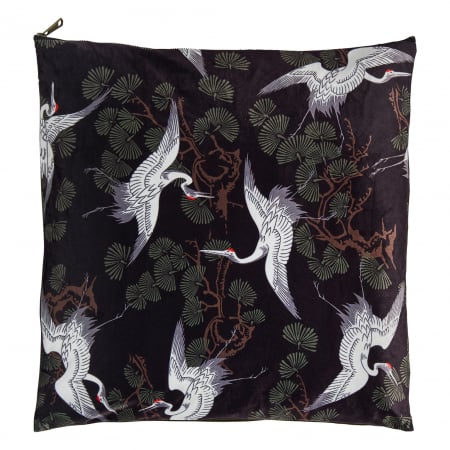 Provensal - Perna decorativa catifea verde provensala|Perne elegante de calitate