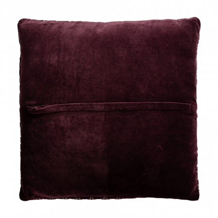 Perna decorativa catifea maro clasica|Perne elegante de calitate [1]