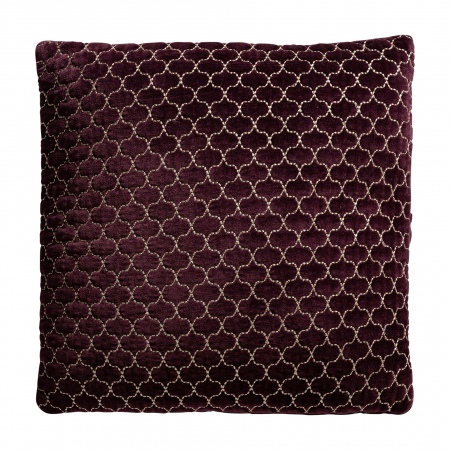 Textile - Perna decorativa catifea maro clasica|Perne elegante de calitate