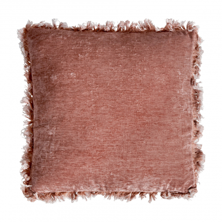 Textile - Perna decorativa catifea roz pal|Perne elegante clasice
