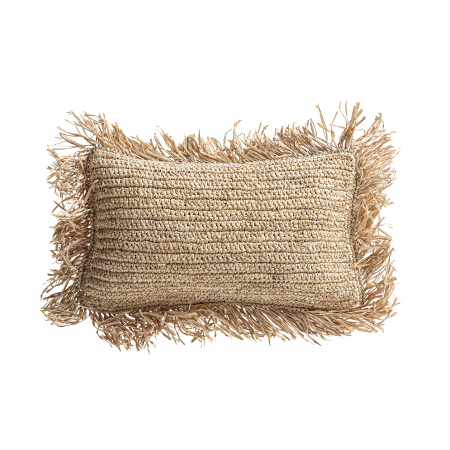 Textile - Perna decorativa boho|Accesorii fibra naturala