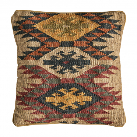 KEITH - Perna decorativa vintage iuta maro|Perne rustice