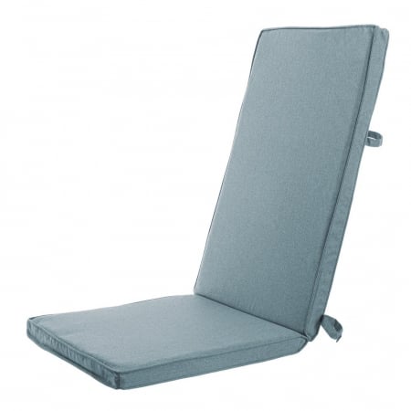 Accesorii Exterior - Perna scaun albastru 123x48x4 cm – confort extins, impermeabilă, design relaxant