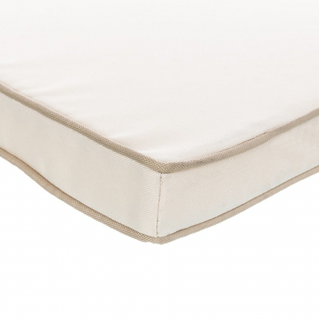 Perna de scaun crem cu spătar înalt – 123x48x4 cm, rezistentă la umezeală [2]