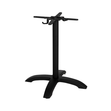 Picioare de masă negre din aluminiu pentru interior și exterior [1]
