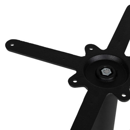 Picioare de masă negre din fontă pentru interior [2]