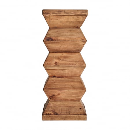 CRISSEY - Piedestal contemporan lemn reciclat|Piedestale moderne