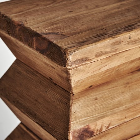 Piedestal contemporan lemn reciclat|Piedestale moderne [3]