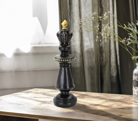 Rege sah negru-auriu ornamental - CreativDeco.ro   [4]