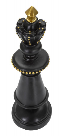 Rege sah negru-auriu ornamental - CreativDeco.ro   [1]