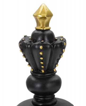 Rege sah negru-auriu ornamental - CreativDeco.ro   [2]