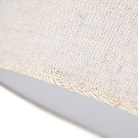 Plafoniera din metal si in off-white tambur cu difuzor opal – profil plat [3]