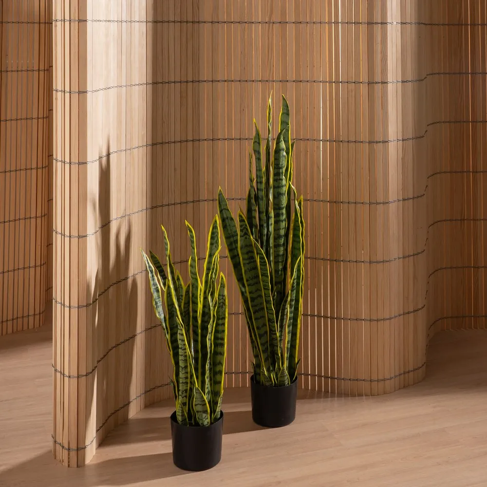 Planta artificiala Sansevieria inalta | Plante de interior fara intretinere [5]