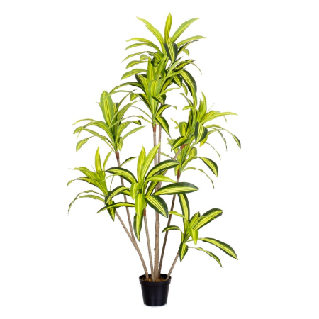 Flori, Plante artificiale - Plantă artificială Dracena pentru exterior cu frunziș dens