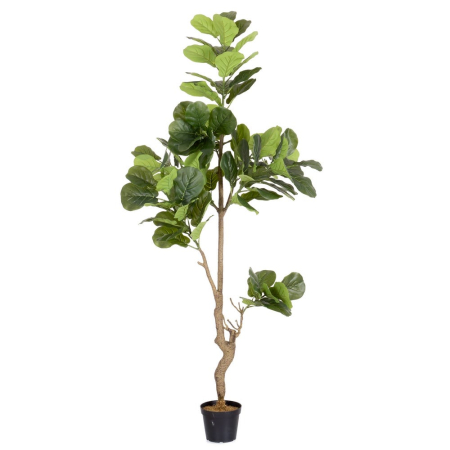 Flori, Plante artificiale - Plantă artificială Ficus pentru exterior cu trunchi înalt