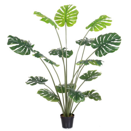 Flori, Plante artificiale - Plantă artificială Monstera pentru exterior cu frunze tropicale