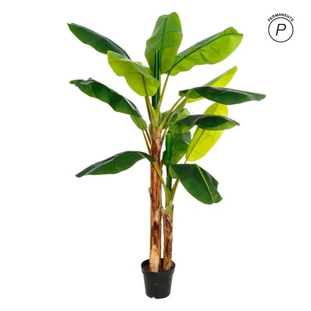 Obiecte decorative - Plantă decorativă artificială bananier verde 200 cm