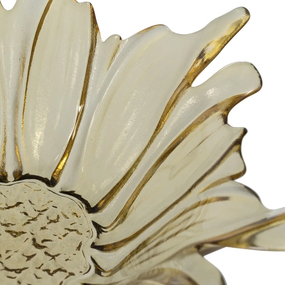 Platou Fructe Flower Sticla Verde - CreativDeco.ro [5]
