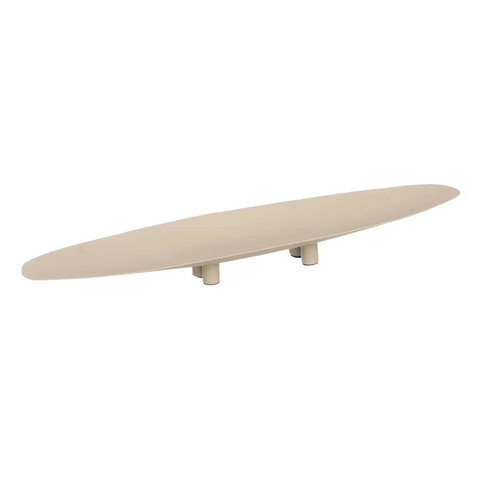 Servirea mesei - Platou oval Minimalist Crem | Decoratiuni Elegante | CreativDeco