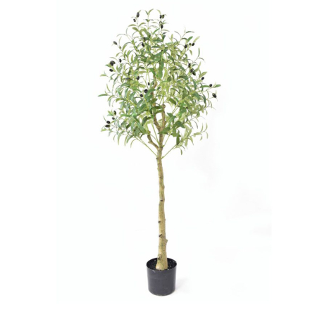 Flori, Plante artificiale - Pom decorativ artificial măslin – plantă realistă în ghiveci