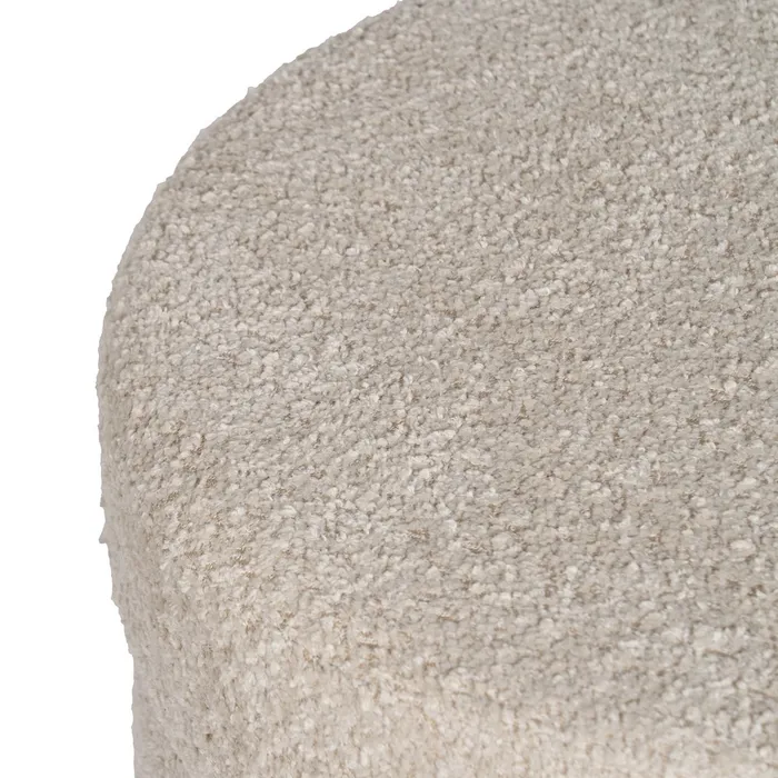 Puff Yokohama Crem, Stofa Boucle, 42 X 42 X 46 CM [4]