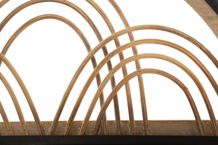 Raft cuier ratan boho chic organizare hol CreativDeco [4]