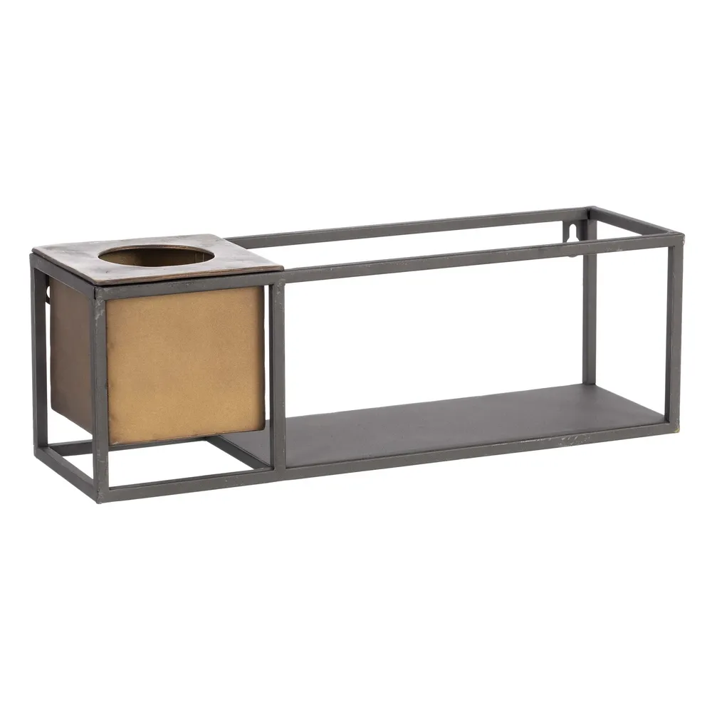 Raft metalic inovativ cu suport flori pentru decoratiuni [1]