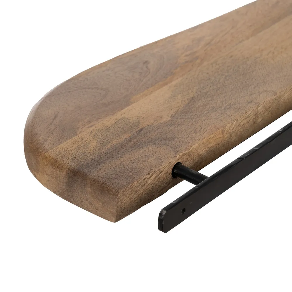 Raft rotunjit mango | Rafturi elegante perete | CreativDeco [6]