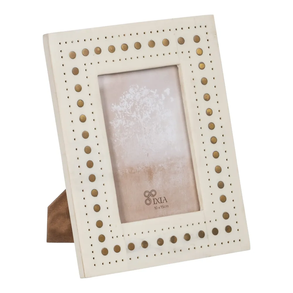 CADOURI - Rama foto rafinata cu insertii aurii delicate | Rame foto decor