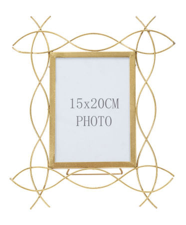 Rama foto fier design Glam minimalist, aspect rafinat CreativDeco.ro. [1]