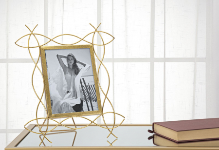 Rama foto fier design Glam minimalist, aspect rafinat CreativDeco.ro. [4]
