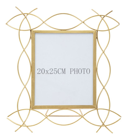 Rama foto fier stil Glam, linii simple elegante CreativDeco.ro. [1]