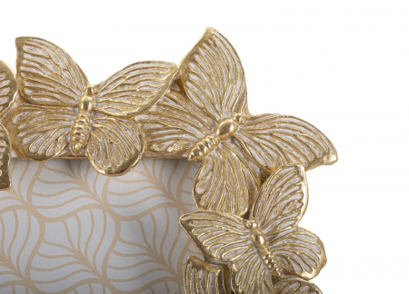 Rama foto aurie fluturi delicati | CreativDeco.ro [2]