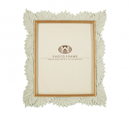 Rama foto Pinty frunze delicate, accent auriu CreativDeco.ro. [1]