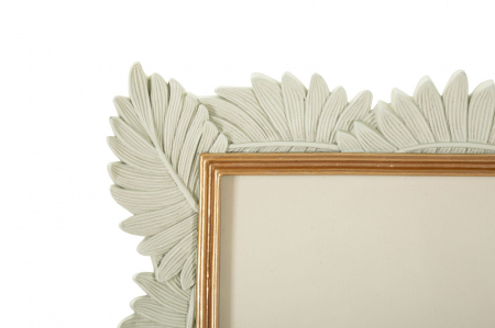 Rama foto Pinty frunze delicate, accent auriu CreativDeco.ro. [2]
