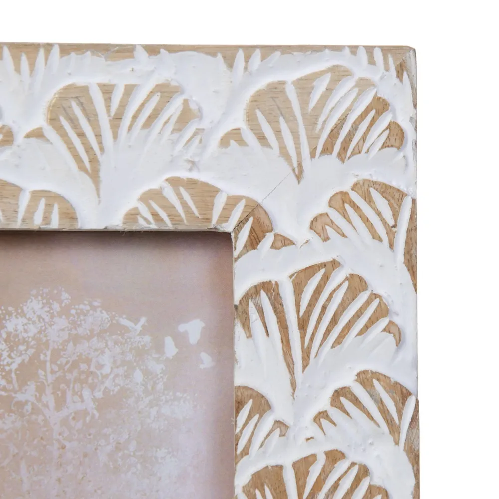 Rama foto vintage cu frunze ginkgo | Decoratiuni de perete [2]