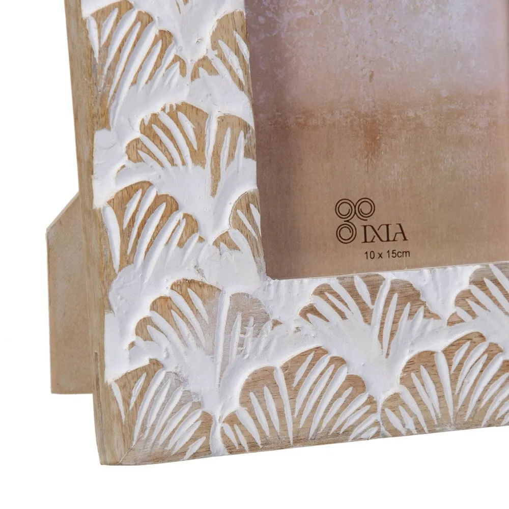Rama foto vintage cu frunze ginkgo | Decoratiuni de perete [3]